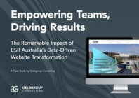 Empowering Teams, Driving Results: The Remarkable Impact of ESR Australia’s Data-Driven Website Transformation
